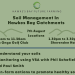 Soil Management In Hawkes Bay Catchments Workshop